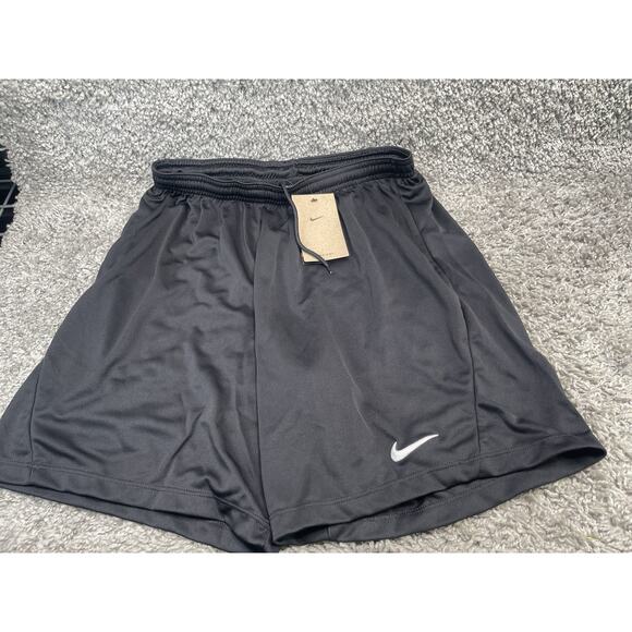 Mens Nike Dri Fit Running Shorts Color Black Football Soccer Sports Size M New - Picture 1 of 12